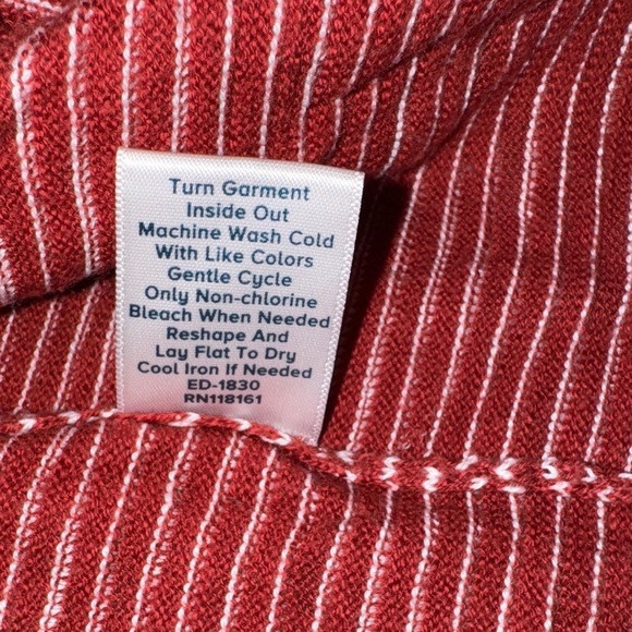 🧡 Women’s Evereve Allison Joy Open Front Cardigan – Size L - Picture 8 of 13